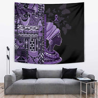 African Lady Lupus Awareness Tapestry Fight Support Cure