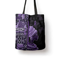 African Lady Lupus Awareness Tote Bag Fight Support Cure