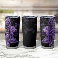 Personalized African Lady Lupus Awareness Tumbler Cup Fight Support Cure