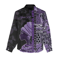 Personalized African Lady Lupus Awareness Women Casual Shirt Fight Support Cure