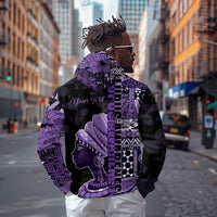 Personalized African Lady Lupus Awareness Zip Hoodie Fight Support Cure
