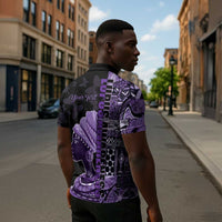 Personalized African Lady Lupus Awareness Zipper Polo Shirt Fight Support Cure