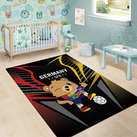 Germany 2024 Football Area Rug DFB Team Black Version - Wonder Print Shop
