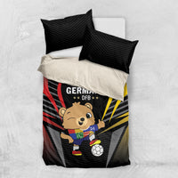 Germany 2024 Football Bedding Set DFB Team Black Version - Wonder Print Shop