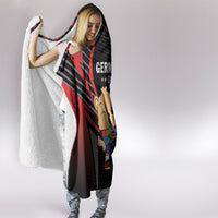 Germany 2024 Football Hooded Blanket DFB Team Black Version
