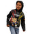 Personalized Germany 2024 Football Kid Hoodie DFB Team Black Version - Wonder Print Shop