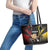 Germany 2024 Football Leather Tote Bag DFB Team Black Version - Wonder Print Shop