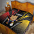 Germany 2024 Football Quilt DFB Team Black Version - Wonder Print Shop