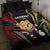 Germany 2024 Football Quilt Bed Set DFB Team Black Version - Wonder Print Shop