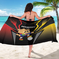 Germany 2024 Football Sarong DFB Team Black Version - Wonder Print Shop