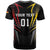 Personalized Germany 2024 Football T Shirt DFB Team Black Version - Wonder Print Shop