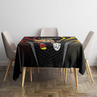 Germany 2024 Football Tablecloth DFB Team Black Version - Wonder Print Shop