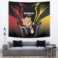 Germany 2024 Football Tapestry DFB Team Black Version - Wonder Print Shop
