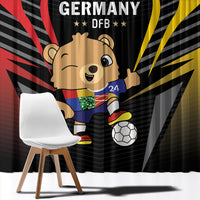 Germany 2024 Football Window Curtain DFB Team Black Version - Wonder Print Shop