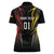 Personalized Germany 2024 Football Women Polo Shirt DFB Team Black Version - Wonder Print Shop