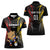 Personalized Germany 2024 Football Women Polo Shirt DFB Team Black Version - Wonder Print Shop
