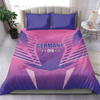 Germany 2024 Football Bedding Set DFB Team Pink Version - Wonder Print Shop