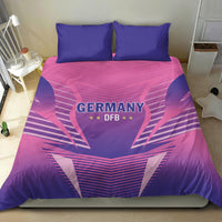 Germany 2024 Football Bedding Set DFB Team Pink Version - Wonder Print Shop