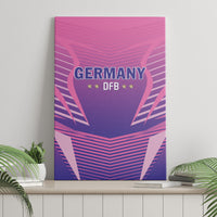 Germany 2024 Football Canvas Wall Art DFB Team Pink Version - Wonder Print Shop