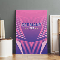 Germany 2024 Football Canvas Wall Art DFB Team Pink Version - Wonder Print Shop