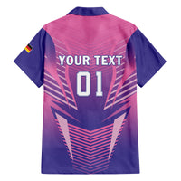 Personalized Germany 2024 Football Family Matching Tank Maxi Dress and Hawaiian Shirt DFB Team Pink Version - Wonder Print Shop