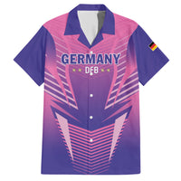 Personalized Germany 2024 Football Hawaiian Shirt DFB Team Pink Version - Wonder Print Shop