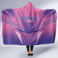 Germany 2024 Football Hooded Blanket DFB Team Pink Version