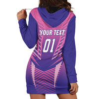 Personalized Germany 2024 Football Hoodie Dress DFB Team Pink Version - Wonder Print Shop