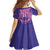 Personalized Germany 2024 Football Kid Short Sleeve Dress DFB Team Pink Version - Wonder Print Shop