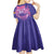 Personalized Germany 2024 Football Kid Short Sleeve Dress DFB Team Pink Version - Wonder Print Shop