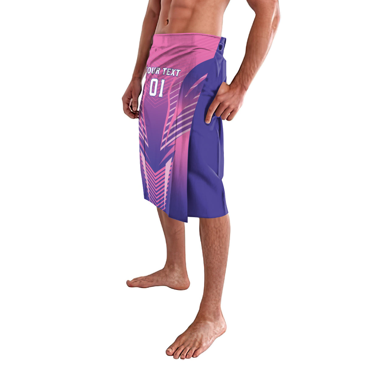 Personalized Germany 2024 Football Lavalava DFB Team Pink Version - Wonder Print Shop