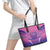 Germany 2024 Football Leather Tote Bag DFB Team Pink Version - Wonder Print Shop