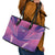 Germany 2024 Football Leather Tote Bag DFB Team Pink Version - Wonder Print Shop