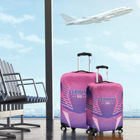 Germany 2024 Football Luggage Cover DFB Team Pink Version - Wonder Print Shop
