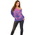 Personalized Germany 2024 Football Off Shoulder Sweater DFB Team Pink Version - Wonder Print Shop