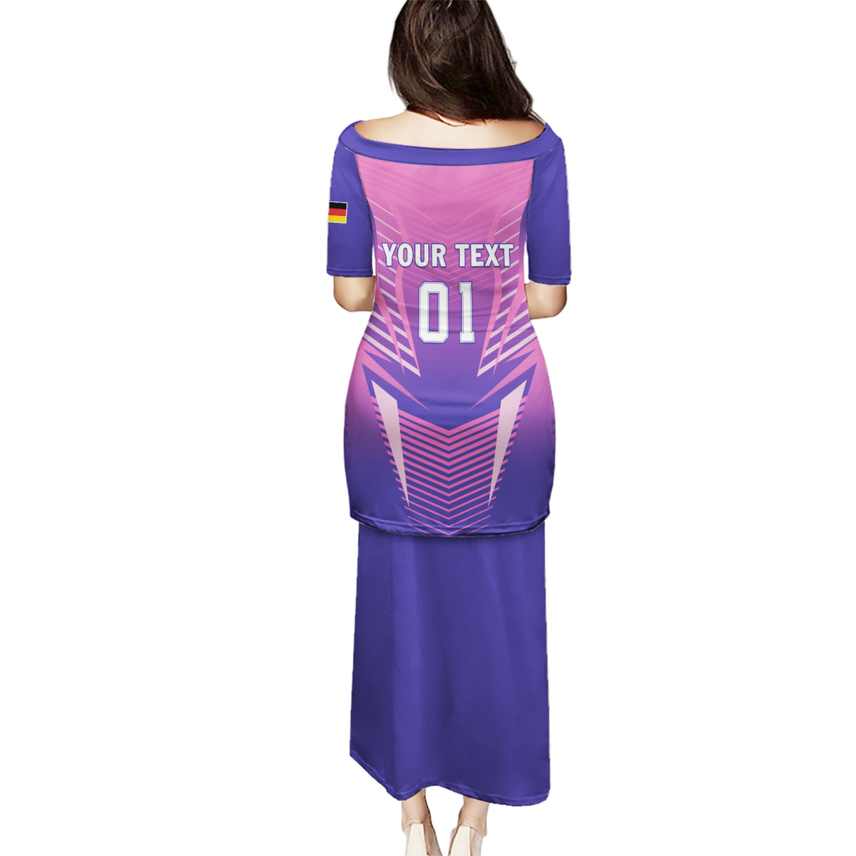 Personalized Germany 2024 Football Puletasi DFB Team Pink Version - Wonder Print Shop