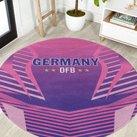 Germany 2024 Football Round Carpet DFB Team Pink Version