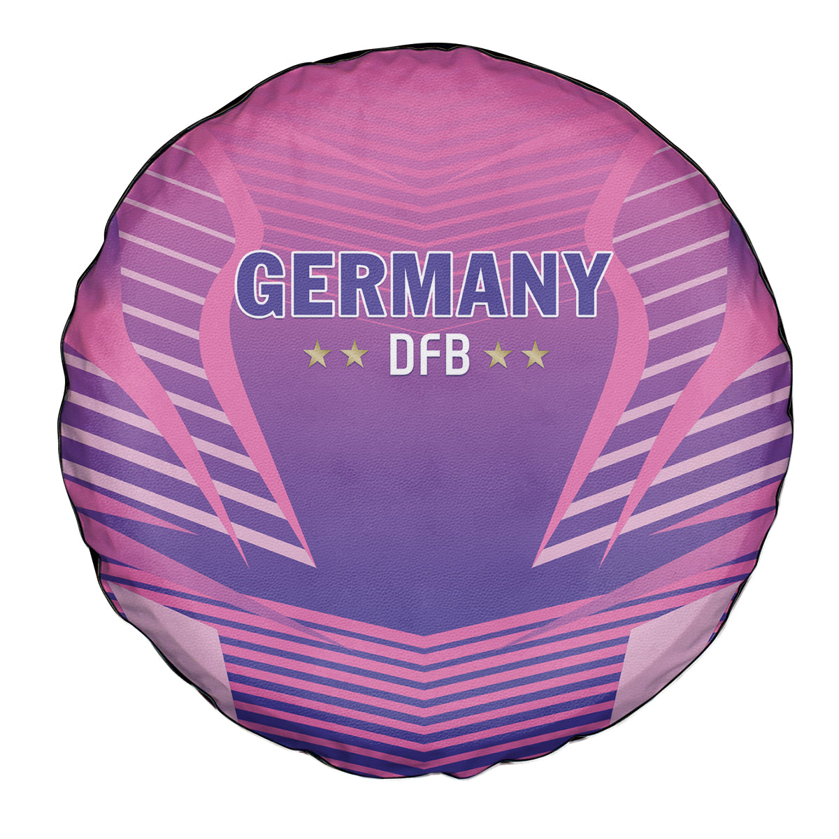 Germany 2024 Football Spare Tire Cover DFB Team Pink Version - Wonder Print Shop