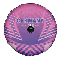 Germany 2024 Football Spare Tire Cover DFB Team Pink Version - Wonder Print Shop