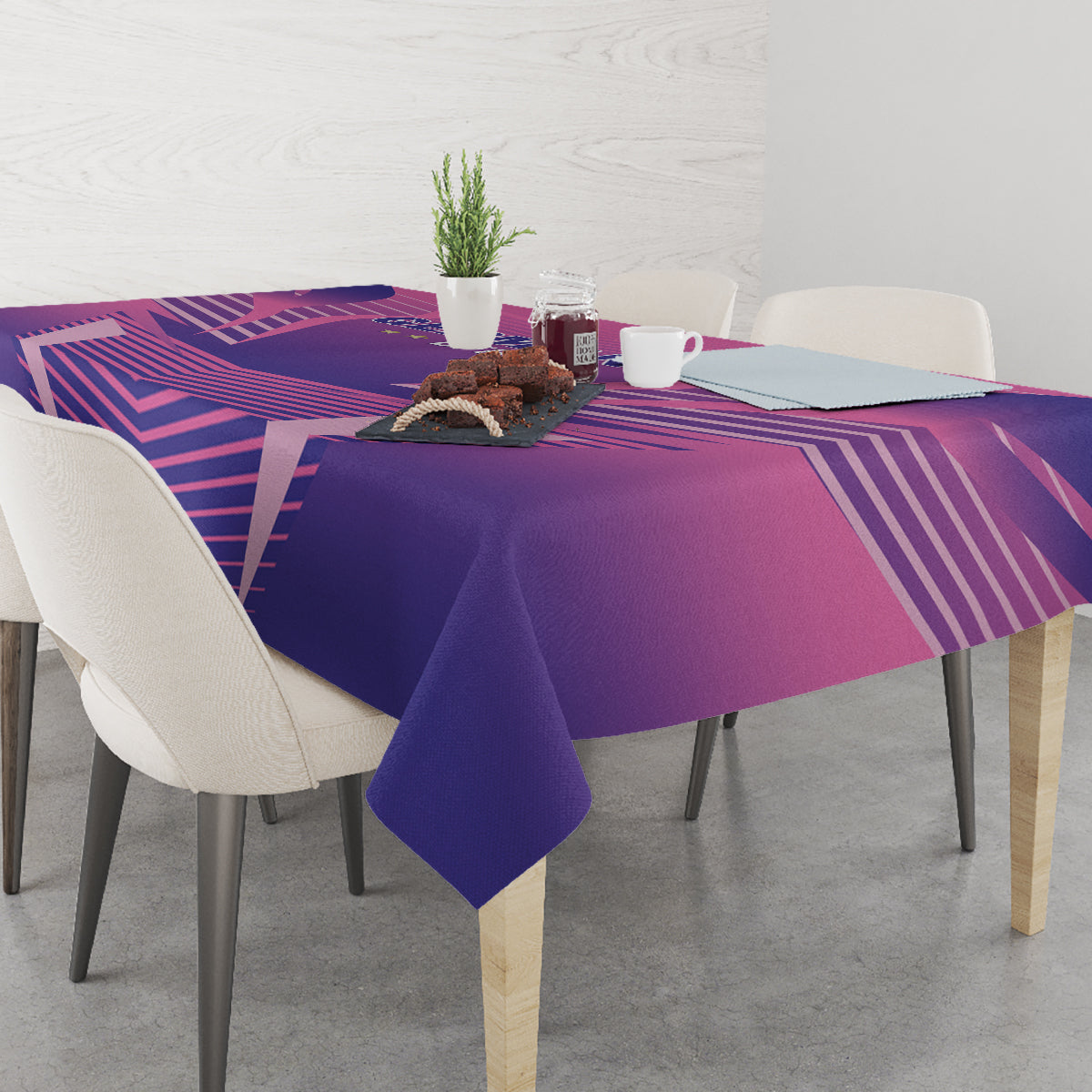 Germany 2024 Football Tablecloth DFB Team Pink Version - Wonder Print Shop