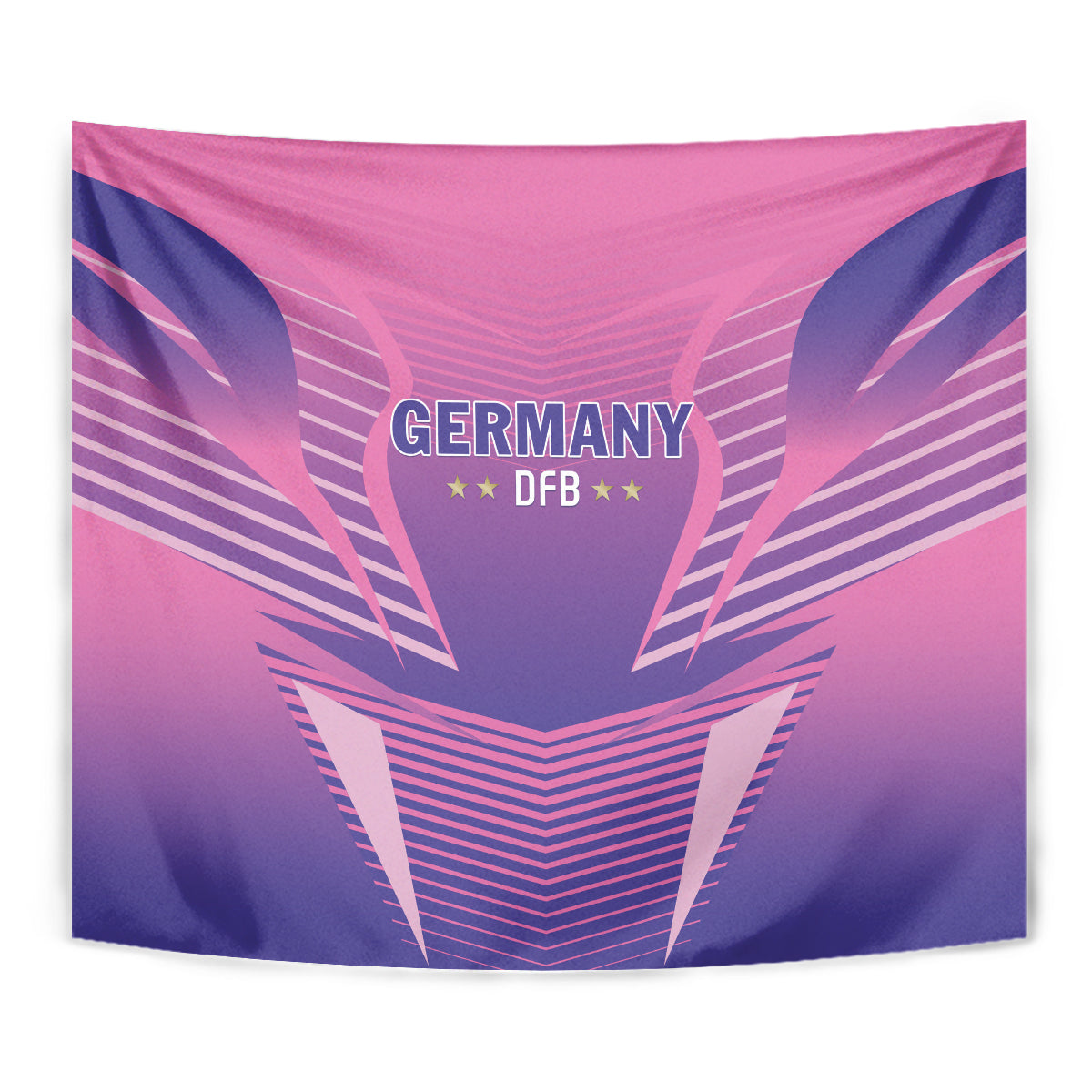 Germany 2024 Football Tapestry DFB Team Pink Version - Wonder Print Shop