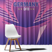 Germany 2024 Football Window Curtain DFB Team Pink Version - Wonder Print Shop