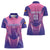Personalized Germany 2024 Football Women Polo Shirt DFB Team Pink Version - Wonder Print Shop