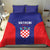 Croatia 2024 Football Bedding Set Hrvatska Vatreni - Wonder Print Shop