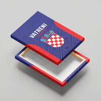 Croatia 2024 Football Canvas Wall Art Hrvatska Vatreni - Wonder Print Shop