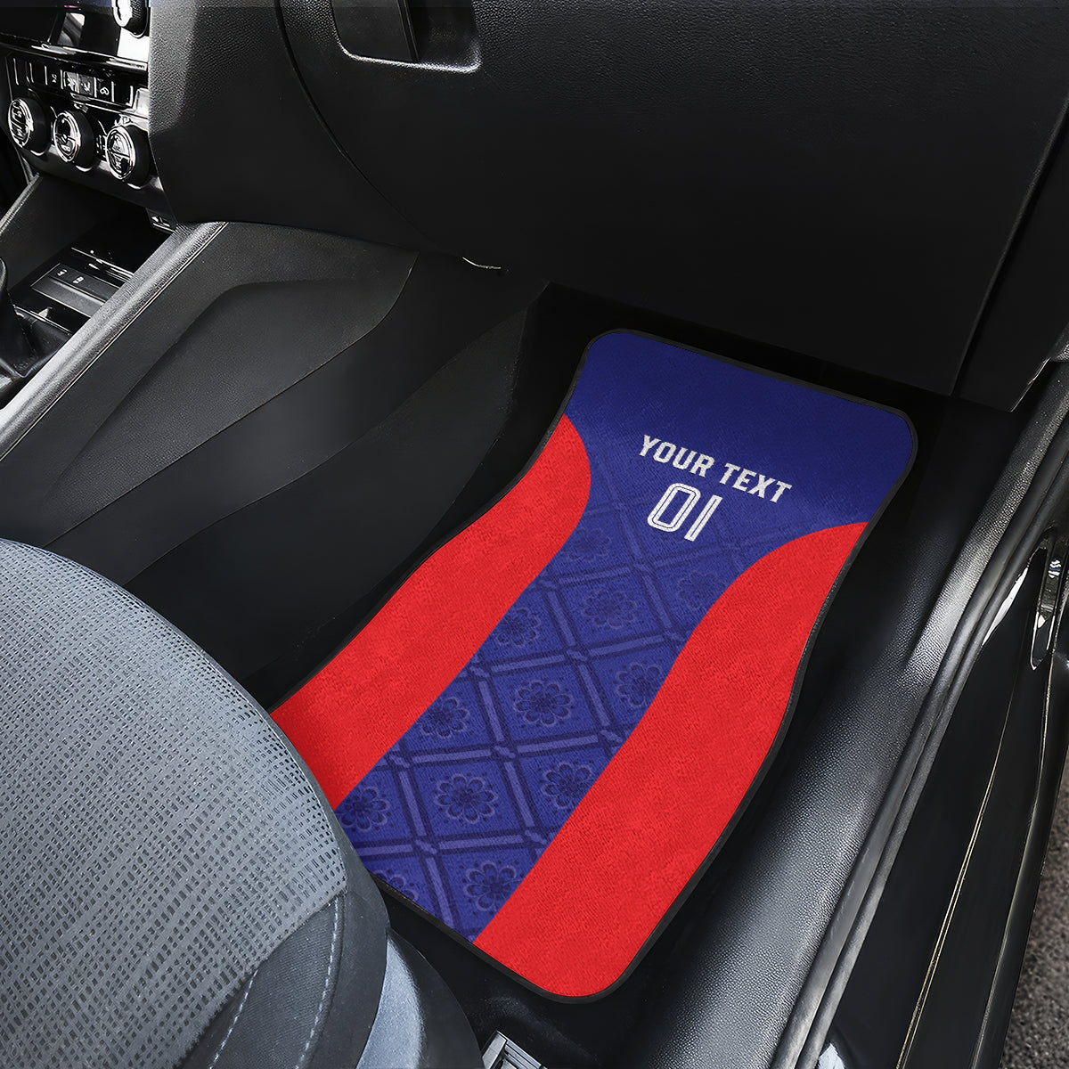 Croatia 2024 Football Car Mats Hrvatska Vatreni - Wonder Print Shop