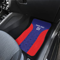 Croatia 2024 Football Car Mats Hrvatska Vatreni - Wonder Print Shop
