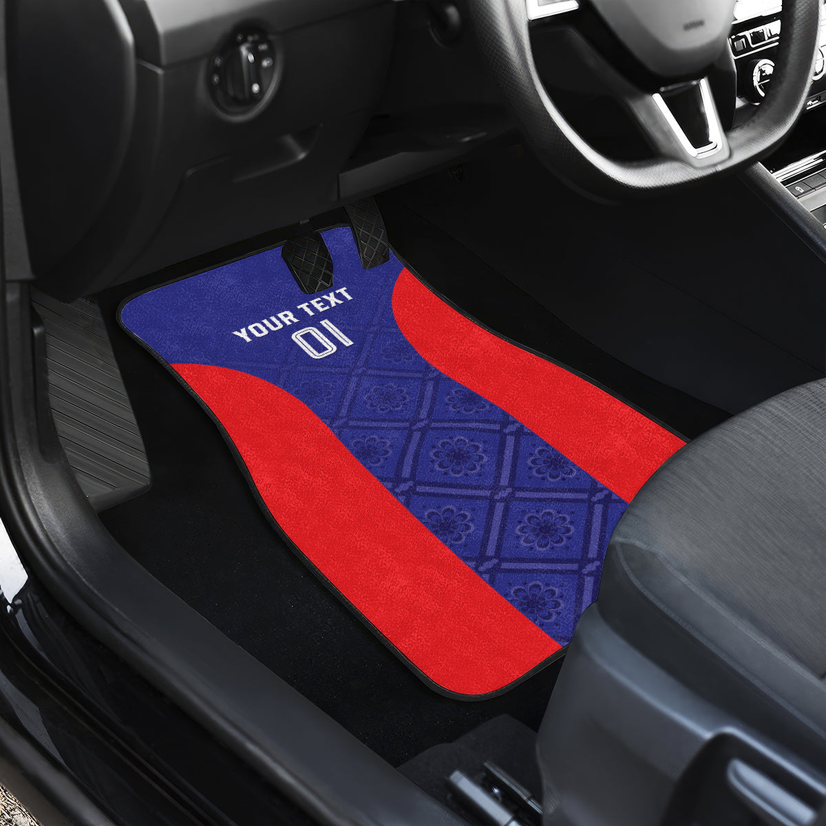 Croatia 2024 Football Car Mats Hrvatska Vatreni - Wonder Print Shop