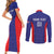 Personalized Croatia 2024 Football Couples Matching Short Sleeve Bodycon Dress and Long Sleeve Button Shirt Hrvatska Vatreni - Wonder Print Shop