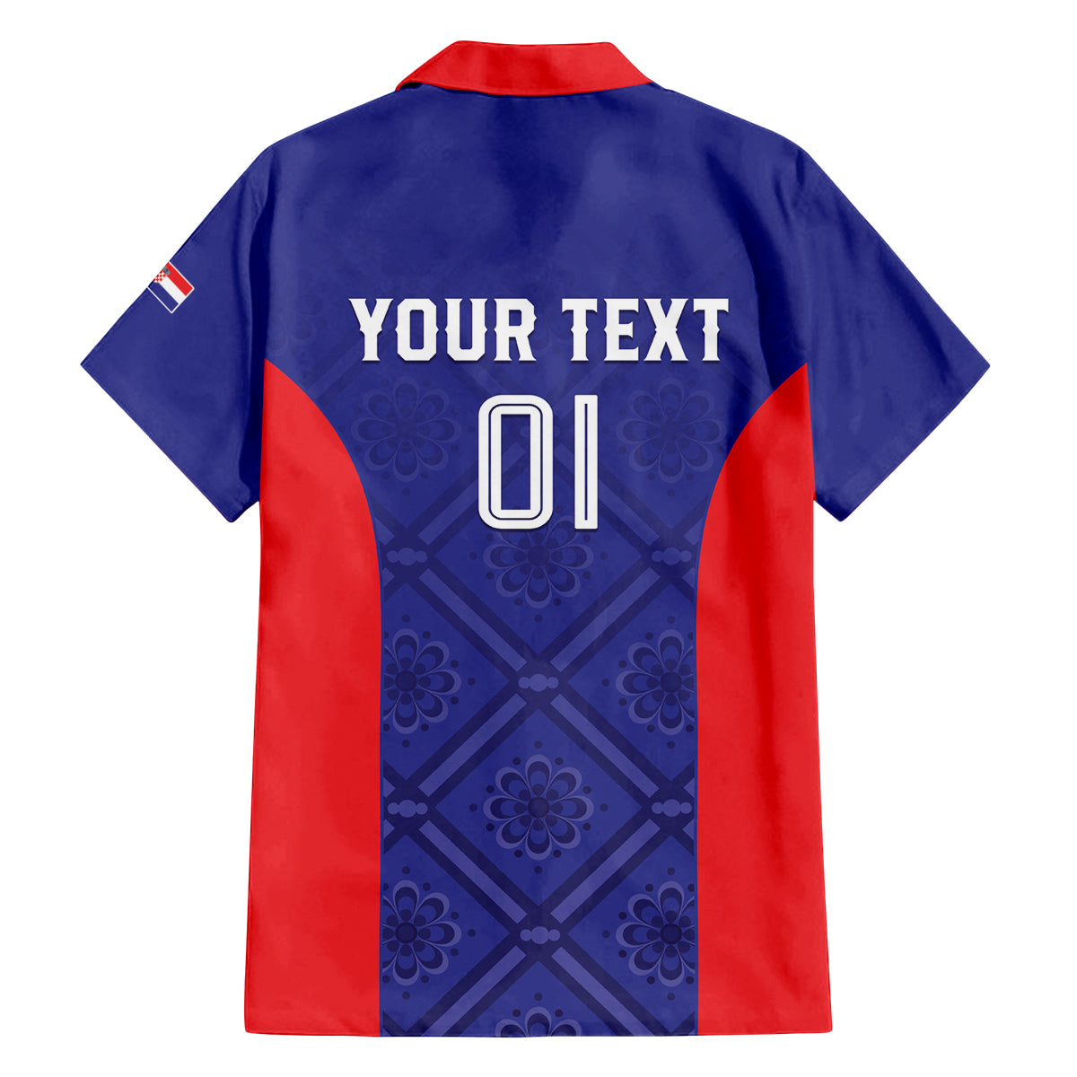 Personalized Croatia 2024 Football Family Matching Long Sleeve Bodycon Dress and Hawaiian Shirt Hrvatska Vatreni - Wonder Print Shop